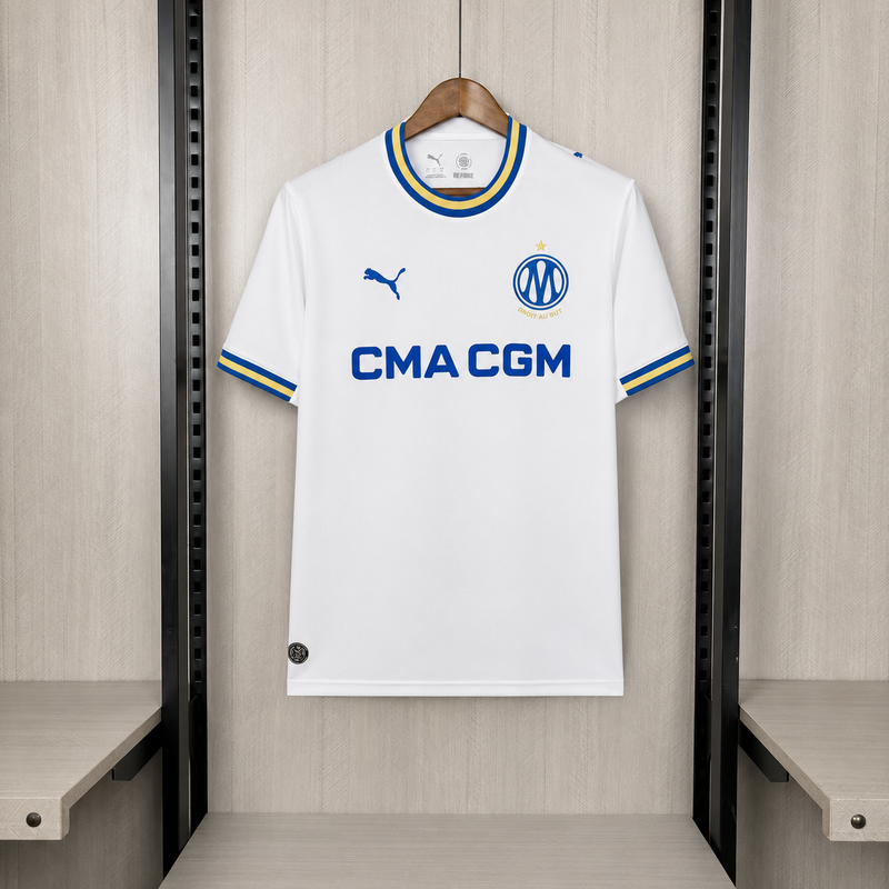 Camisa Olympique de Marseille l 26/27 | Versão Torcedor Masculina