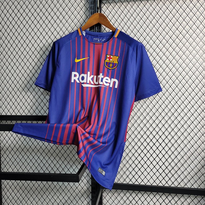 Camisa Barcelona Home (1) 2017/18 Nike Retrô