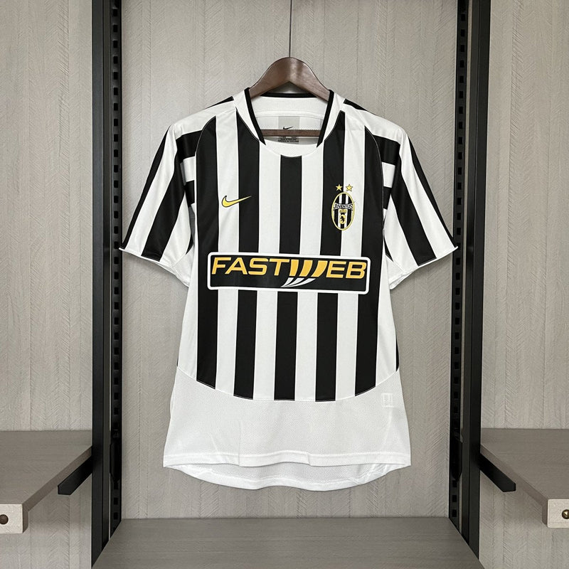 Camisa Juventus Retrô 2010 Preta e Branca