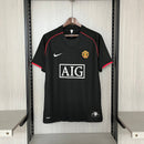 Camisa Manchester United 2007/08 - Retrô - Preta