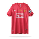 Camisa Manchester United 2007/08 - Retrô - Vermelho