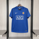 Camisa Retrô Manchester United Nike 2007/08 Azul