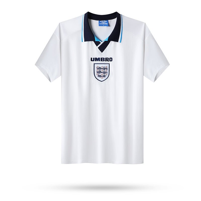 Camisa Seleção da Inglaterra Retrô Home 1996 Torcedor Umbro - Branco